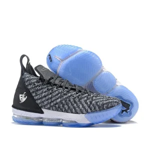 Black and Blue Sole Shoes – Flex Sport Grip Design