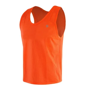 BlazeFit Orange Racer Gym Vest