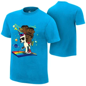 ChocoBear Print Sky Blue Tee