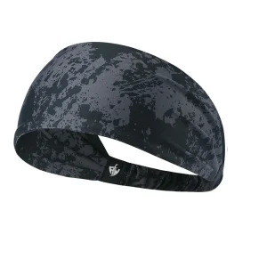 Dark Camo Patterned Sports Headband