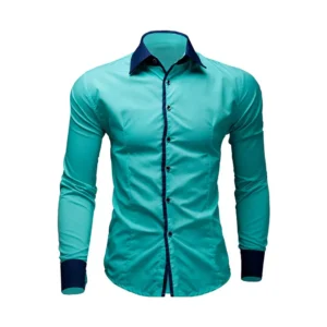 Green and Black Dress Shirt