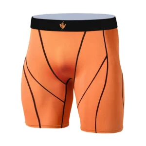 Custom Fitness Short Orange