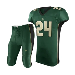 Green Black Football Jersey