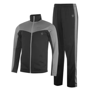 Grey Zip-Up Sportswear Set