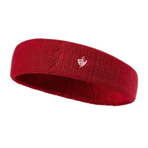 Maroon Textured Workout Headband