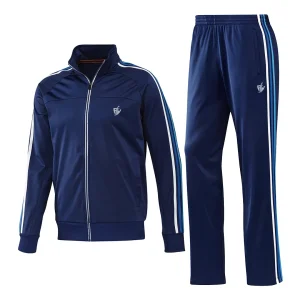 Navy Blue Athletic Tracksuit