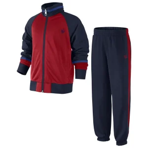 Navy & Red Tracksuit for Men