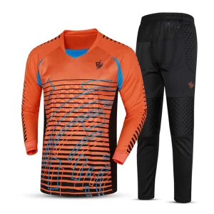 Orange Gradient Goalkeeper Kit with Digital Print