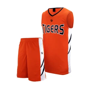 Orange Tigers Basketball Team Uniform