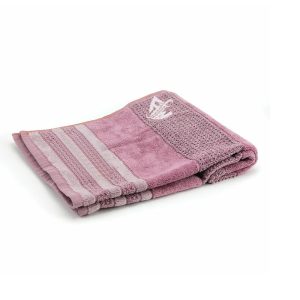 Pink Striped Bath Towel – Softness with Premium Design