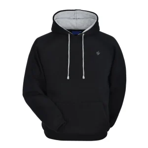Plain Black Hoodie