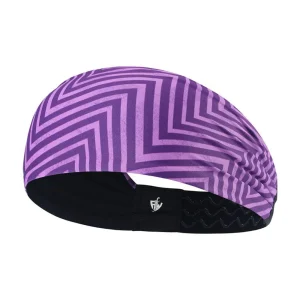Purple Chevron Performance Headband