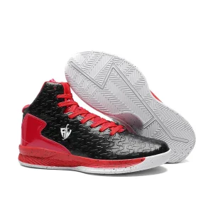 Red and Black Sports Shoes – Durable & Stylish for Men