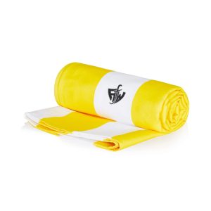 Yellow Microfiber Gym Towel